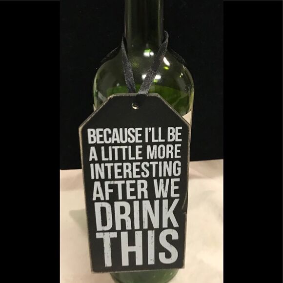 Wine Tag Little More Interesting - Picture 1 of 5